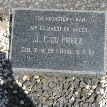 PREEZ J.F., du 1895-1957