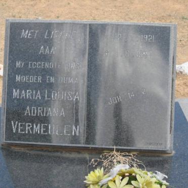 VERMEULEN Maria Louisa Adriana 1921-1987