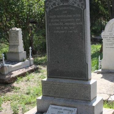 HUGO Cornelius Johannes -1946 &amp; Anna Magdalena 1868-1911