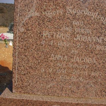 SMIT Petrus Johannes 1882-1952 &amp; Anna Jacoba DU PLOOY 1891-1987