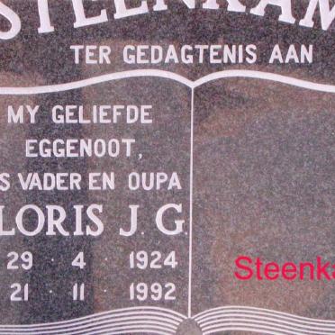 STEENKAMP Floris J.G. 1924-1992