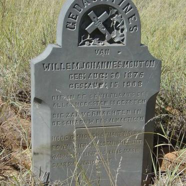 MOUTON Willem Johannes 1876-1908