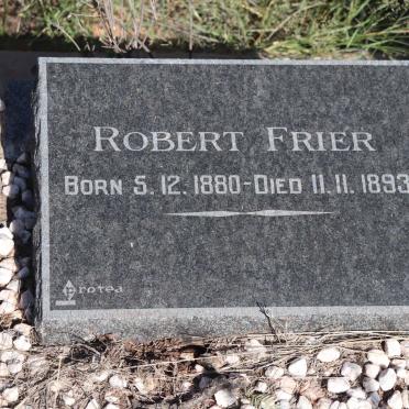 FRIER Robert 1880-1893