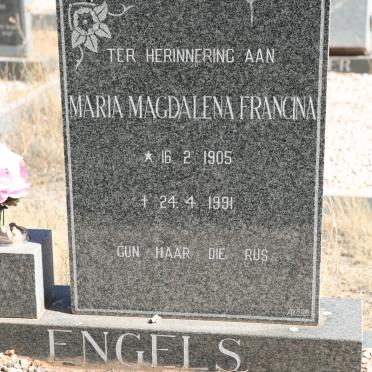ENGELS Maria Magdalena Francina 1905-1991