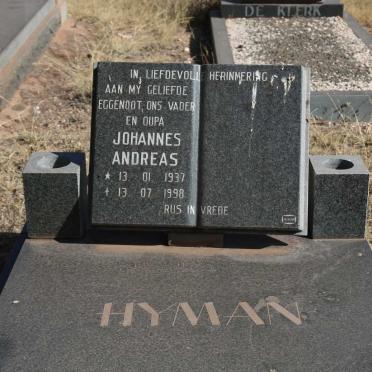 HYMAN Johannes Andreas 1937-1998