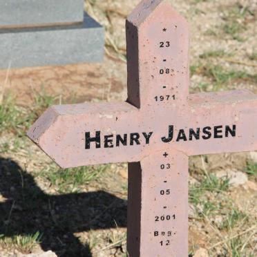 JANSEN Henry 1971-2001