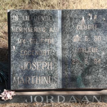 JORDAAN Joseph Marthinus 1950-1994