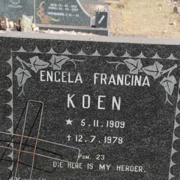 KOEN Engela Francina 1909-1978