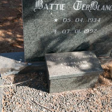 TERBLANCHE Wouter 1930-2008 &amp; Battie 1934-1992