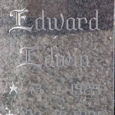 BARTIE Edward Edwin 1929-1988  &amp; Suzara Johanna 1929-