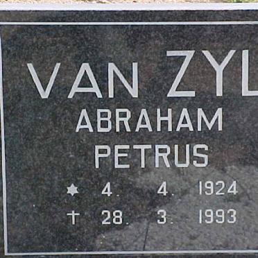 ZYL Abraham Petrus, van 1924-1993