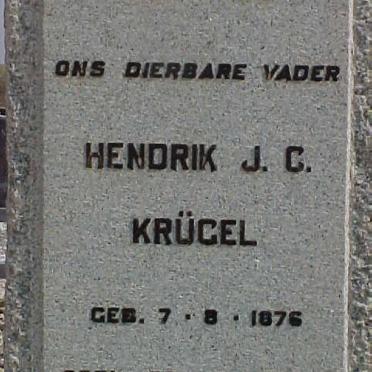 KRÜGEL Hendrik J.C. 1876-1966