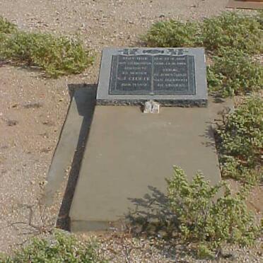 CLOETE S.J. nee MANS 1897-1953