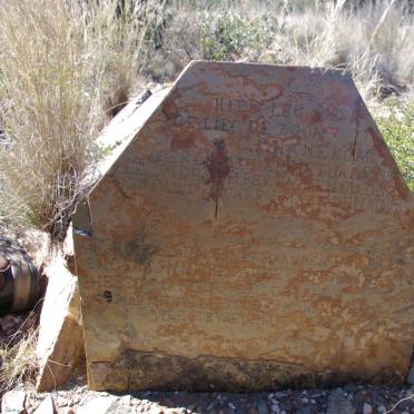 Northern Cape, PRIESKA district, Boegoeberg, Boegoeberg Waterreservaat, Seekoebaard 2, farm cemetery_1