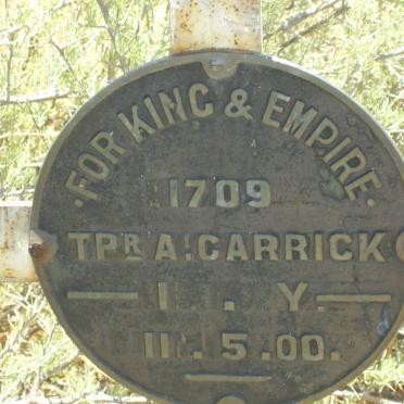 Northern Cape, PRIESKA district, Draghoender, British Military cemetery