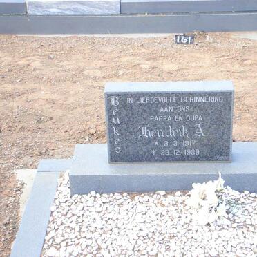 BEUKES Hendrik A. 1917-1989