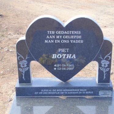BOTHA Piet 1965-2007