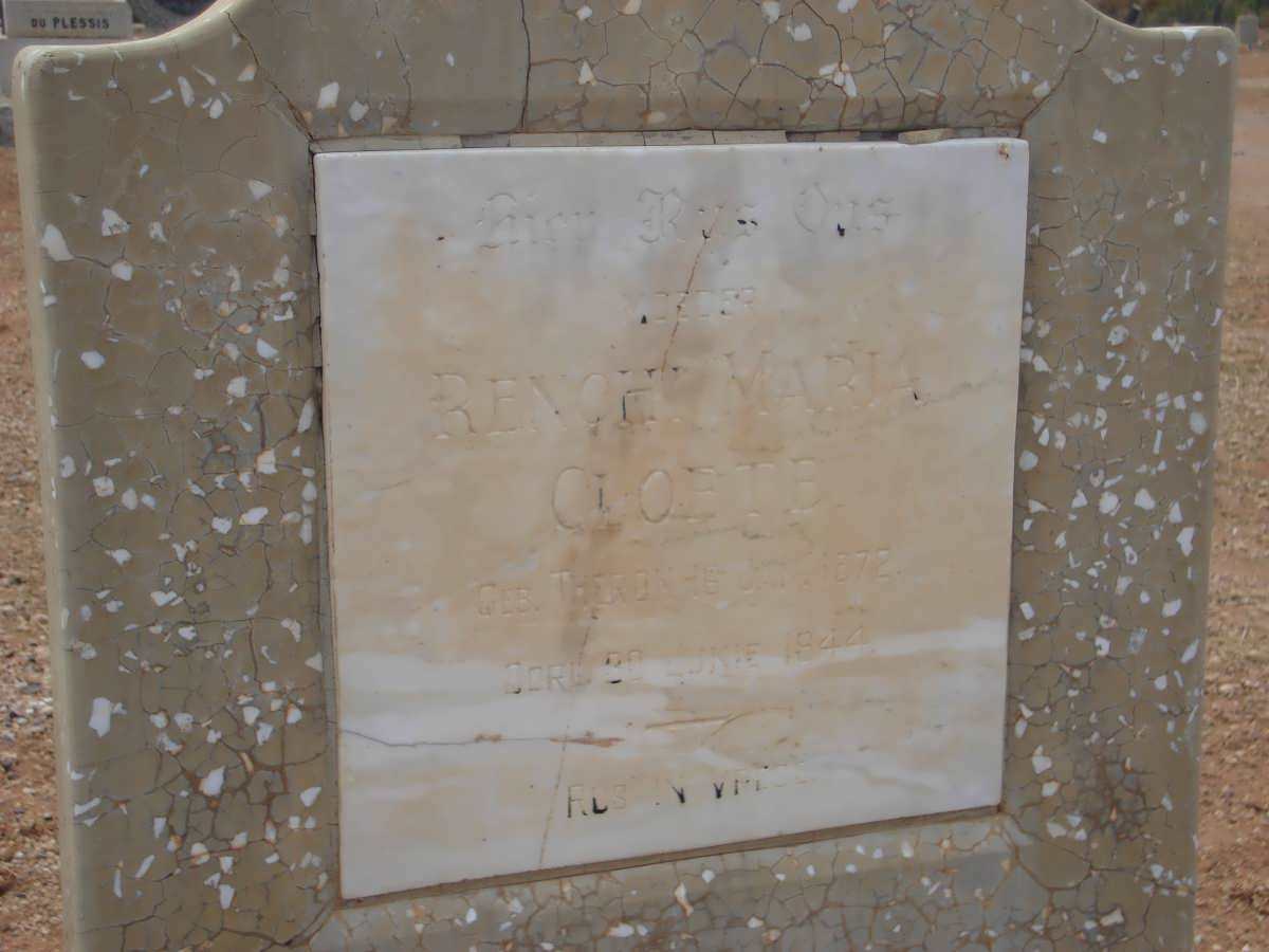 CLOETE Renchi Maria nee THERON 1872-1944