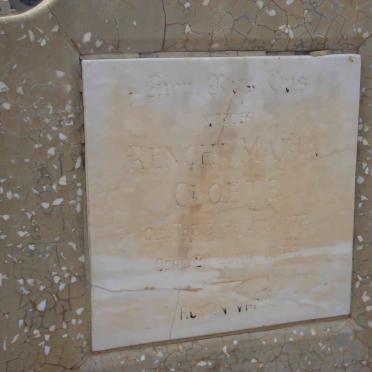 CLOETE Renchi Maria nee THERON 1872-1944