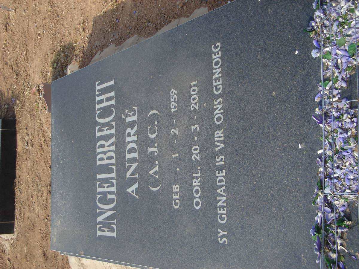 ENGELBRECHT A.J.C. 1959-2001