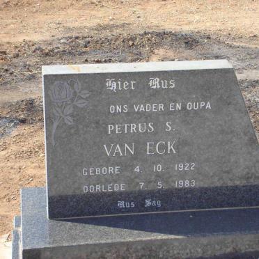 ECK Petrus S., van 1922-1983