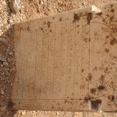 GREEFF Rageltje Caroliena Eliesabeth nee BOOYSEN 1873-1927