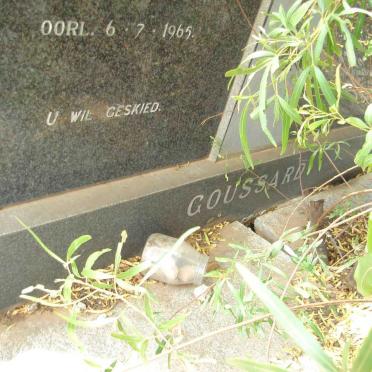 GOUSSARD Christiaan Rudolf 1884-1965