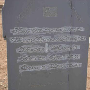 HAMMER Willem Frederik Alexander Hendrik 1841-1929