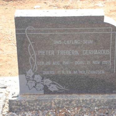 HOLTZHAUSEN Pieter Frederik Gerhardus 1941-1957