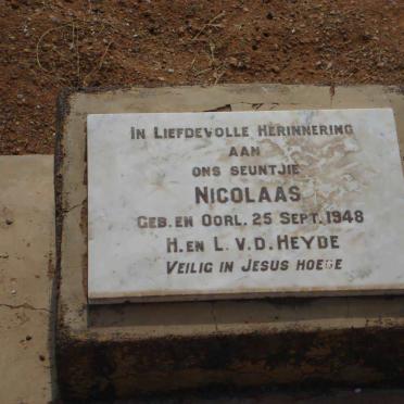HEYDE Nicolaas 1948-1948