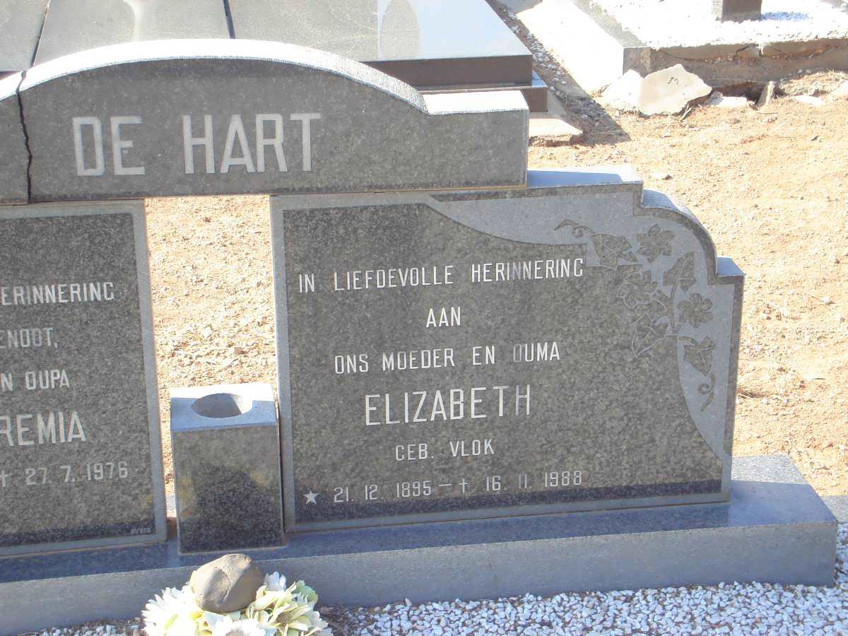 HART Elizabeth, de nee VLOK 1895-1988