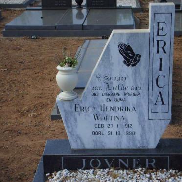 JOVNER Erica Hendrina Woltina 1912-1990