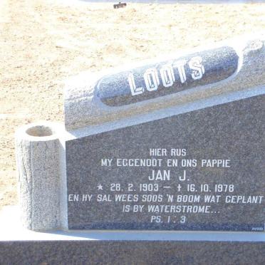 LOOTS Jan J. 1903-1978