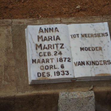 MARITZ Anna Maria 1872-1933
