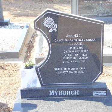 MYBURGH Lizzie 1932-2002