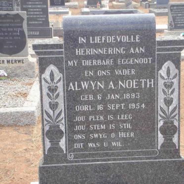 NOETH Alwyn A. 1893-1954