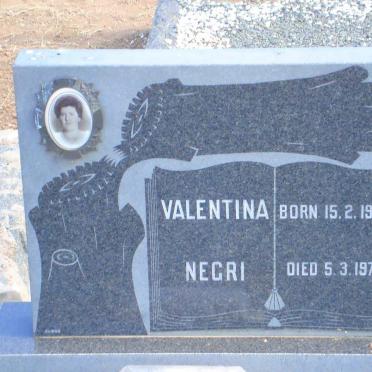 NEGRI Valentina 1927-1976