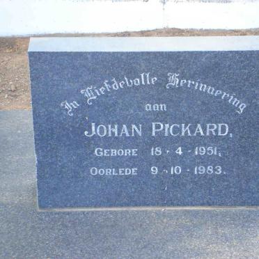 PICKARD Johan 1951-1983
