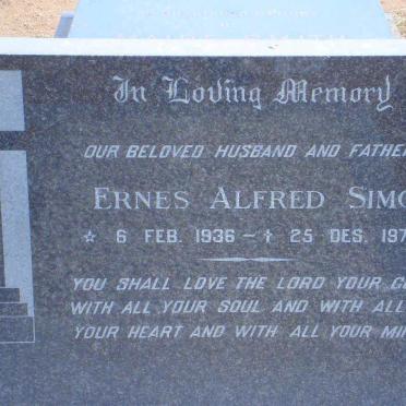 SIMON Ernes Alfred 1936-1974