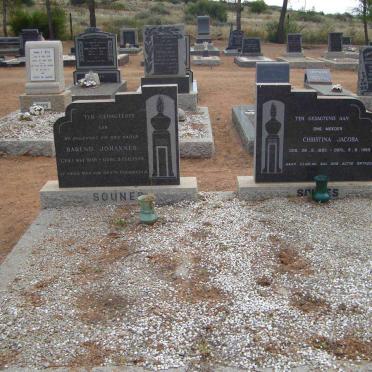 SOUNES Barend Johannes 1891-1955 &amp; Christina Jacoba 1895-1965