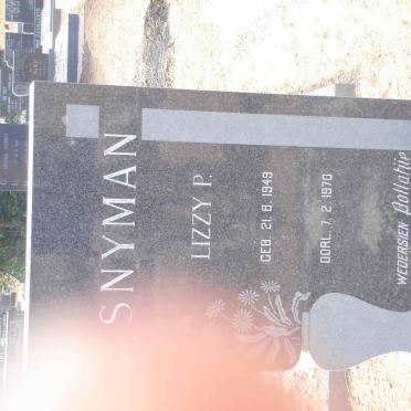 SNYMAN Lizzy P. 1949-1970