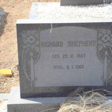 SHEPHERD Richard 1887-1969