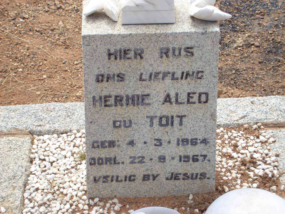 TOIT Hermie Aled, du 1964-1967
