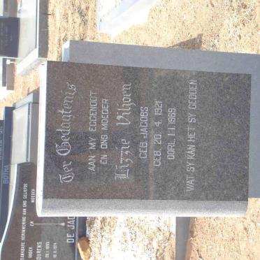 VILJOEN Lizzie nee JACOBS 1921-1969