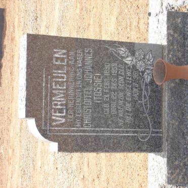 VERMEULEN Christoffel Johannes 1890-1959