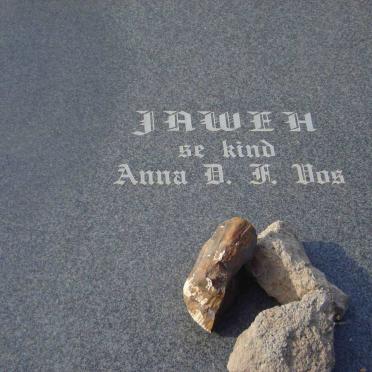 VOS Anna D.H. 1924-2001