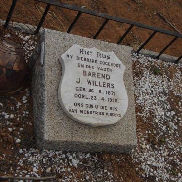 WILLERS Barend J. 1871-1955