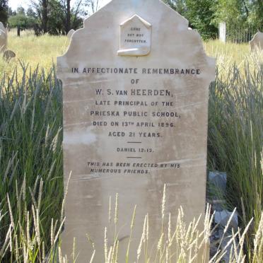 HEERDEN W.S., van -1896