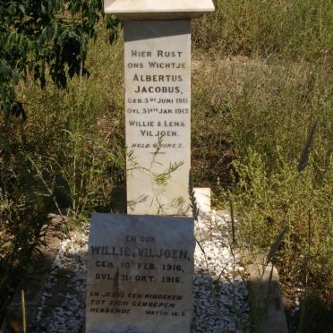 VILJOEN Albertus Jacobus 1911-1913 :: VILJOEN Willie 1916-1916
