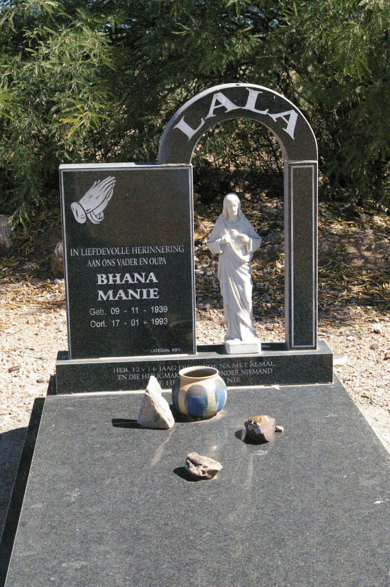LALA Bhana Manie 1939-1993